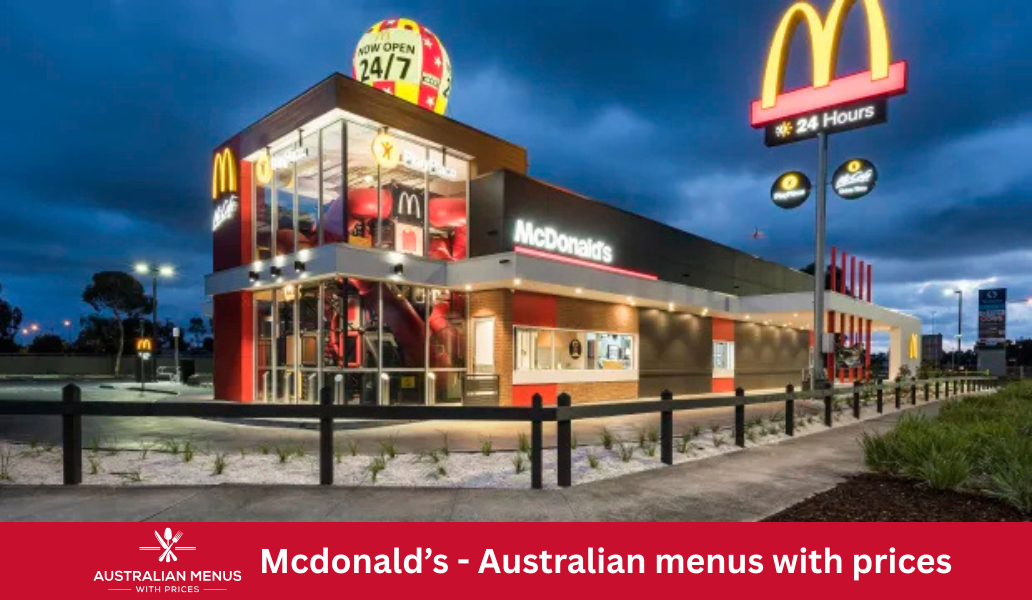 McDonald's Menus With Prices In Australia