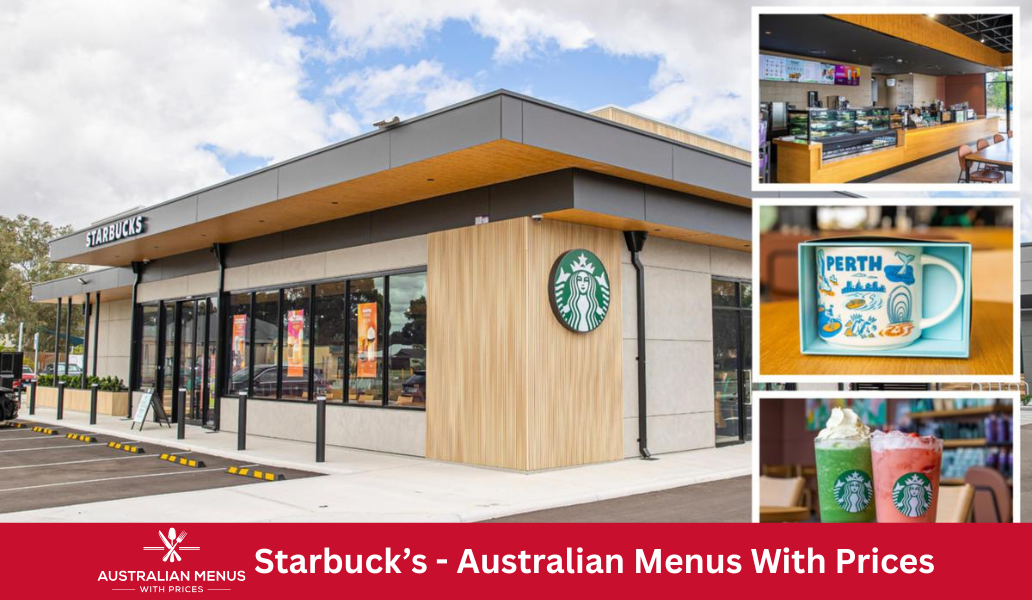 Starbucks Menus With Prices In Australia