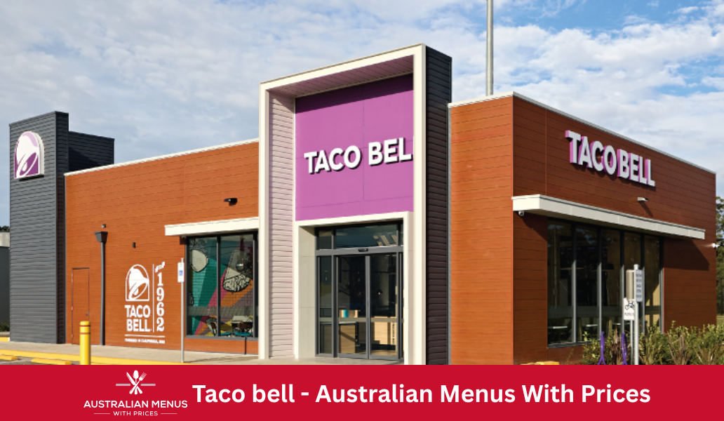 Taco Bell Menus With Prices In Australia