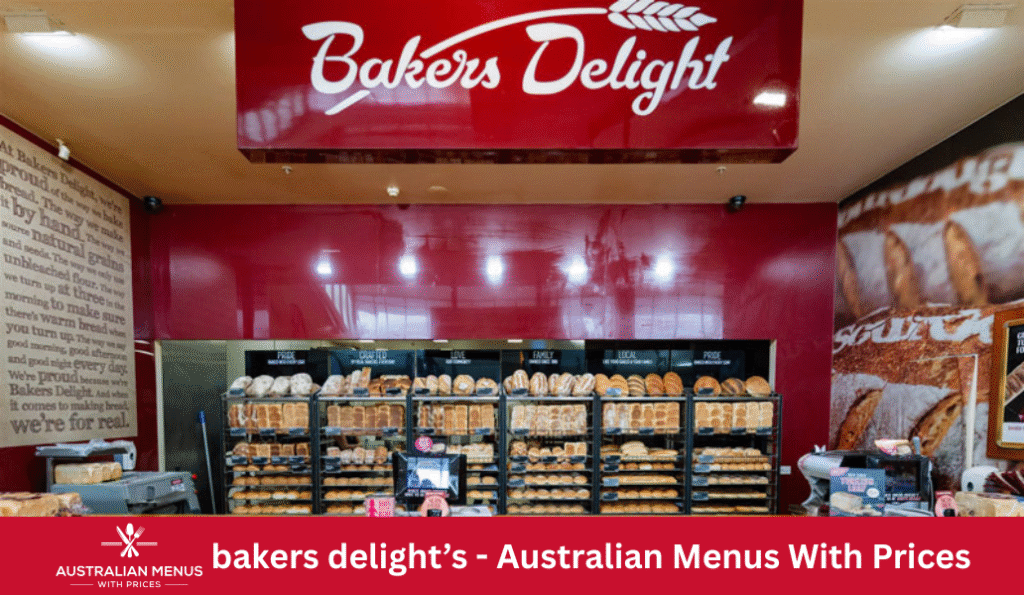 Bakers Delight Menus With Prices In Australia