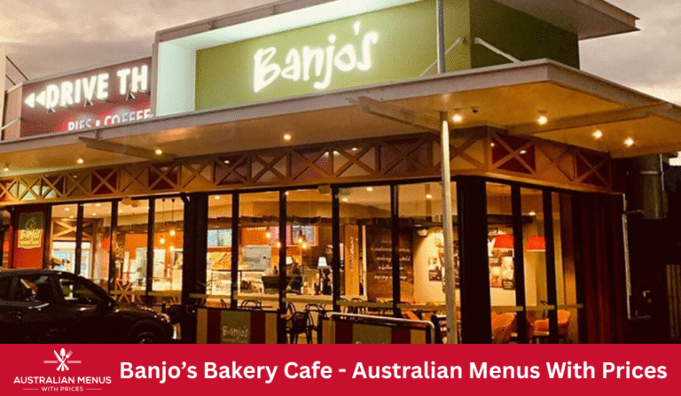 Banjo's Bakery Cafe Menus With Prices In Australia