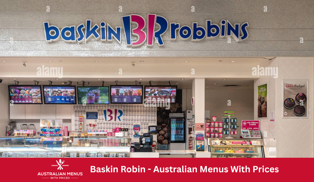 Baskin Robins Menu With Prices In Australia