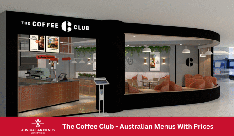 The Coffee Club Menus With Prices In Australia