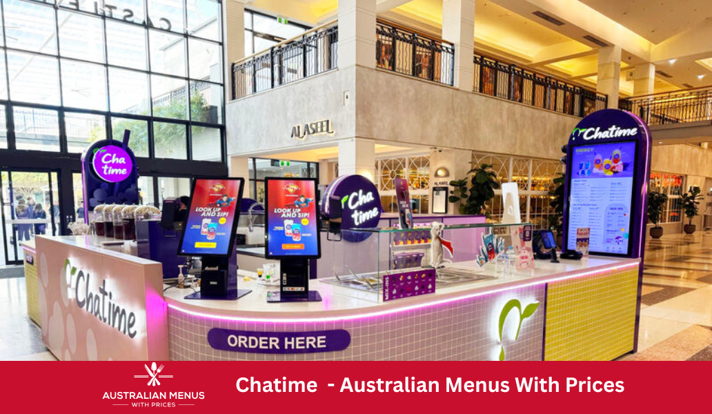 Chatime Menus With Prices In Australia