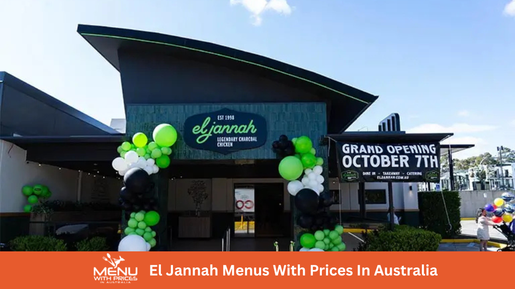 El Jannah Menus With Prices In Australia